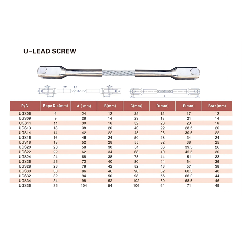 U-Lead Screw